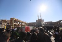 برگزاری آیین تشییع پیکر مطهر شهدای گمنام در سالروز شهادت حضرت زهرا (س)   