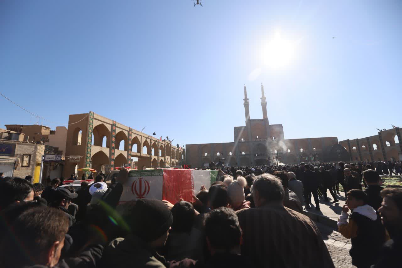 برگزاری آیین تشییع پیکر مطهر شهدای گمنام در سالروز شهادت حضرت زهرا (س)   