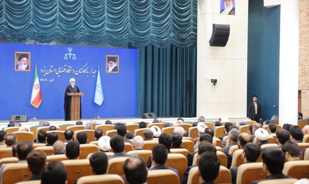 توصیه رییس دستگاه قضایی: قضات ، در پیشبرد امورات قضایی و حقوقی مردم تسریع داشته باشند