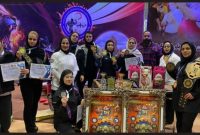 درخشش بانوان تیم انرژی مثبت یزد در مسابقات پرس سینه کارگری جایزه بزرگ کاشان