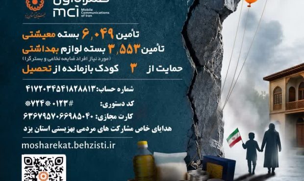 حمایت از کودکان بازمانده از تحصیل و تأمین بسته‌های معیشتی  و بهداشتی 